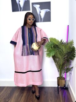 Natasha Bubu Pink Elegant Gown – House of Toffy