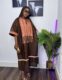 Natasha Bubu Brown Elegant Gown – House of Toffy