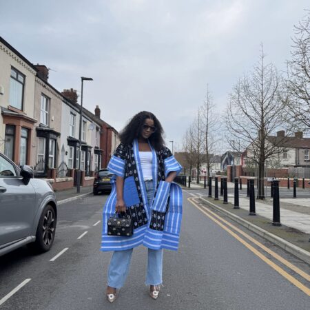 TOMIKE KIMONO(Blue)